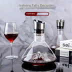 Wine Breathes Beautifully – Waterfall Decanter