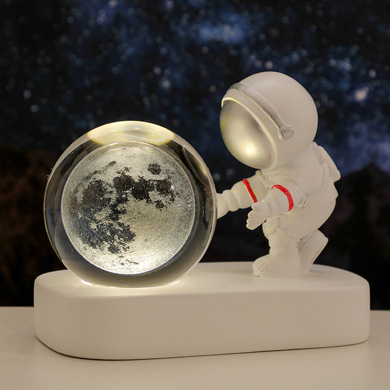 Cosmic Dreams Light Up – Astronaut Lamp