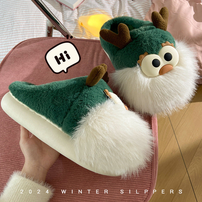Festive Feet Stay Warm – Christmas Slippers