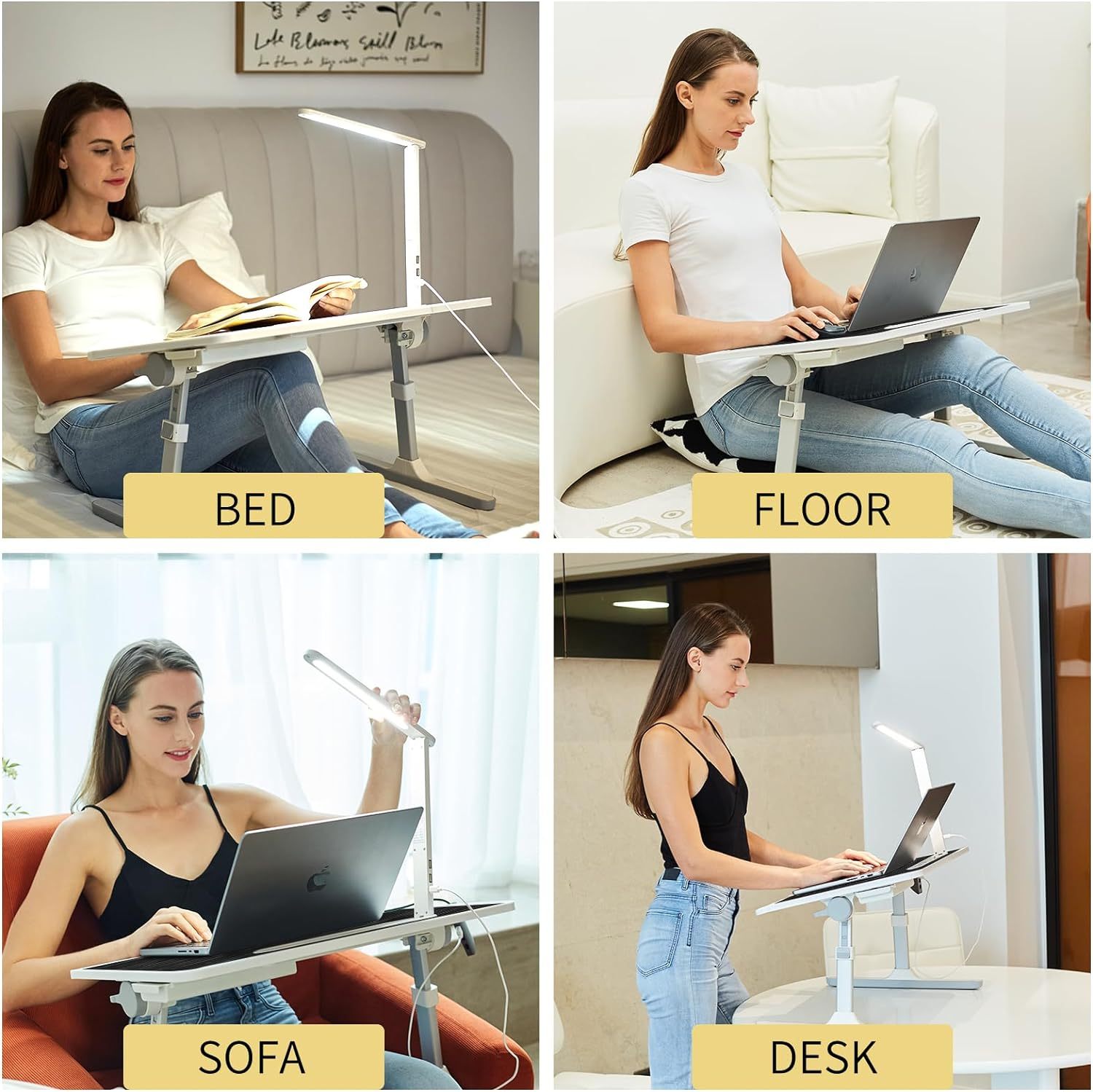 Work Anywhere Comfortably – Adjustable Desk