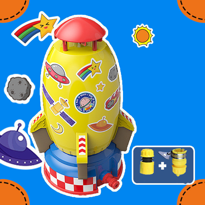 Summer Fun Soars High – Rocket Sprinkler