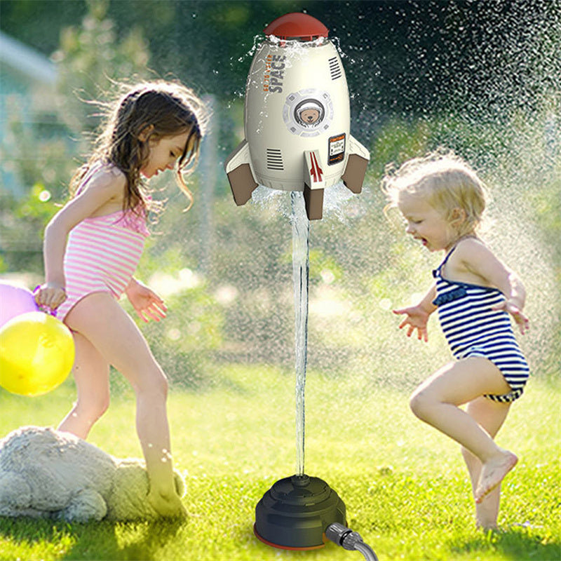 Summer Fun Soars High – Rocket Sprinkler