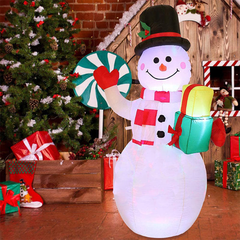 Festive Yard Magic – Inflatable Snowman