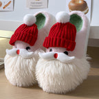 Festive Feet, Cozy Comfort – Santa Slippers