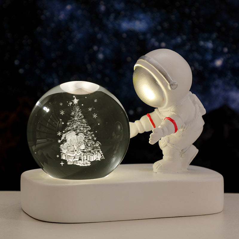Cosmic Dreams Light Up – Astronaut Lamp