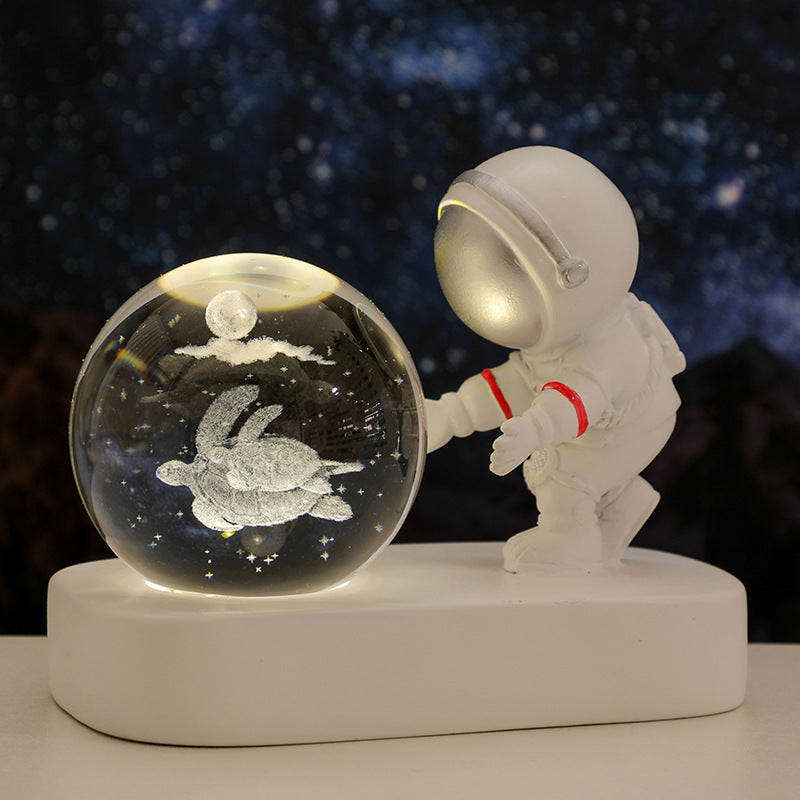 Cosmic Dreams Light Up – Astronaut Lamp