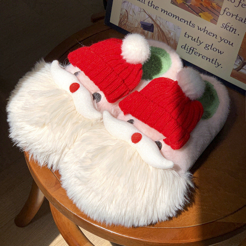 Festive Feet, Cozy Comfort – Santa Slippers