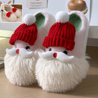 Festive Feet, Cozy Comfort – Santa Slippers