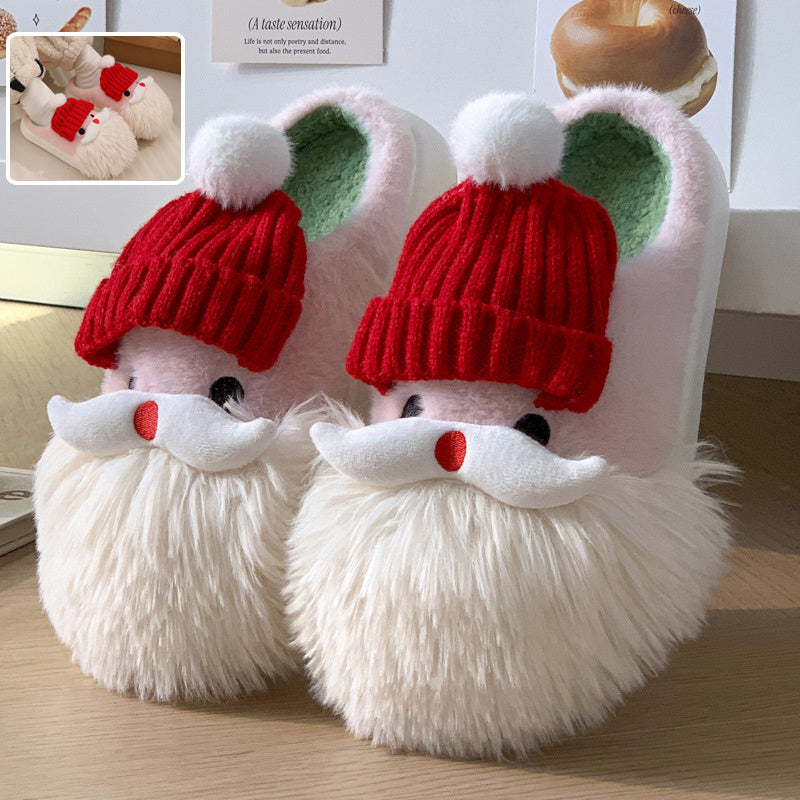 Festive Feet, Cozy Comfort – Santa Slippers