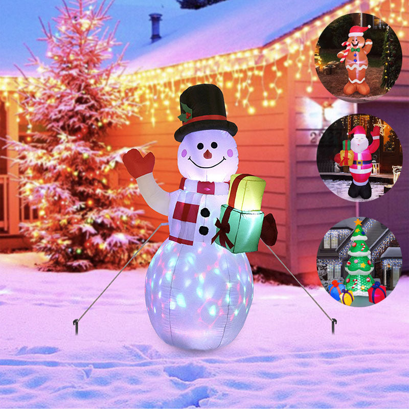 Festive Yard Magic – Inflatable Snowman