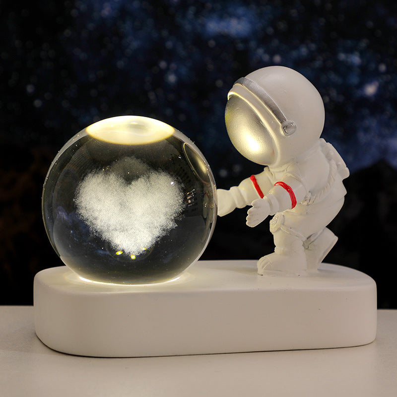 Cosmic Dreams Light Up – Astronaut Lamp