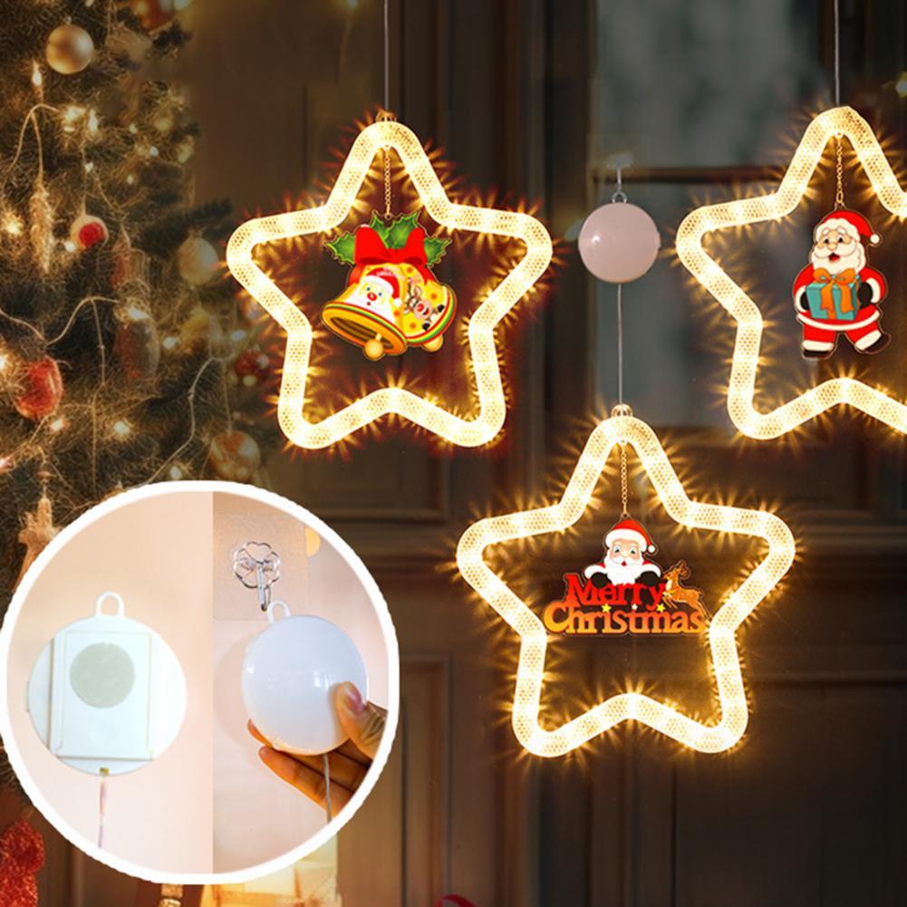 Instant Holiday Glow – LED Star Lights
