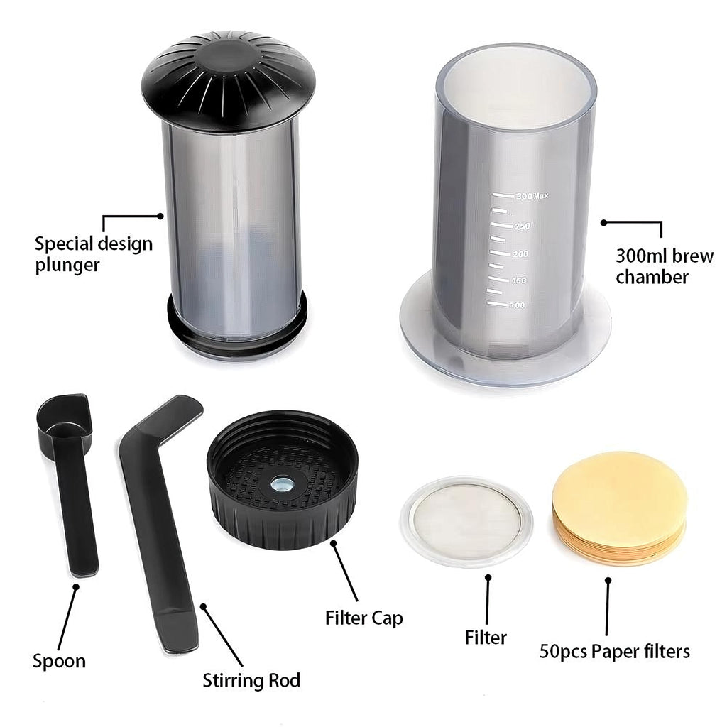 Fresh Coffee Anywhere – Portable Press