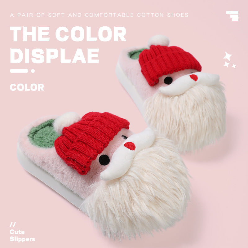 Festive Feet, Cozy Comfort – Santa Slippers
