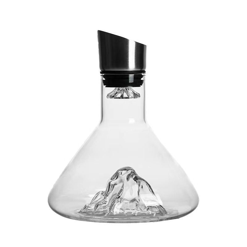 Wine Breathes Beautifully – Waterfall Decanter