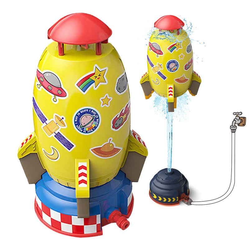 Summer Fun Soars High – Rocket Sprinkler