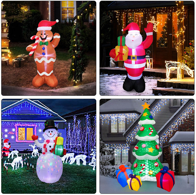 Festive Yard Magic – Inflatable Snowman