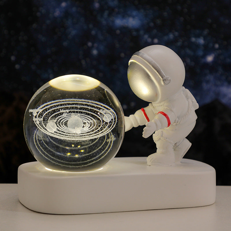 Cosmic Dreams Light Up – Astronaut Lamp