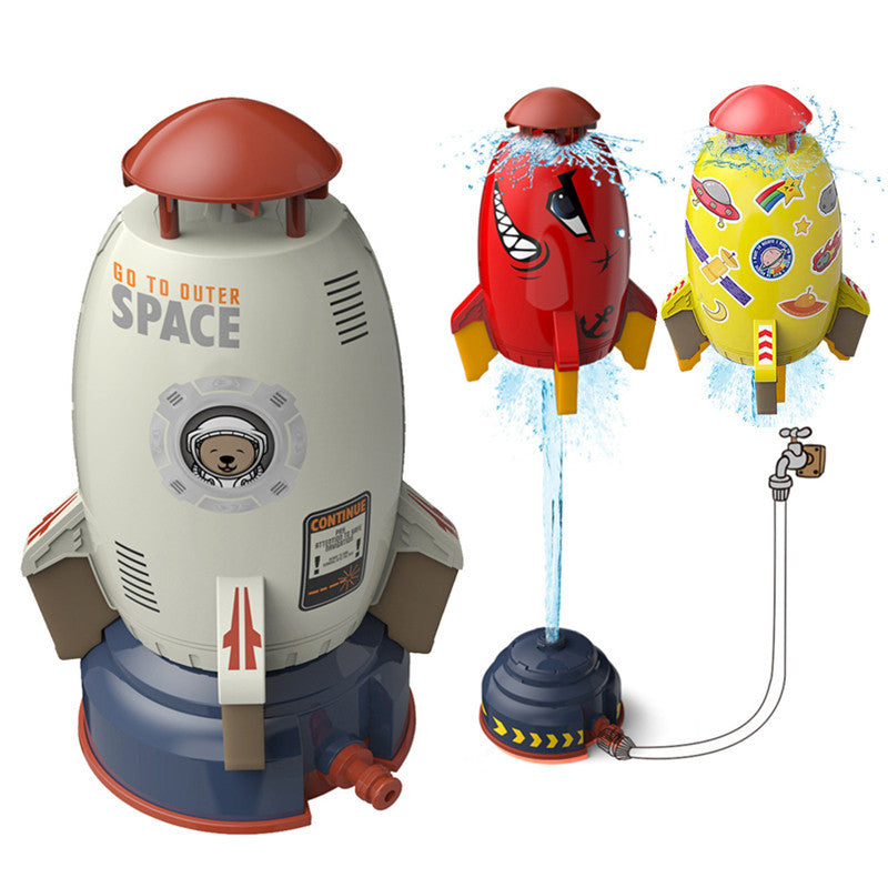 Summer Fun Soars High – Rocket Sprinkler
